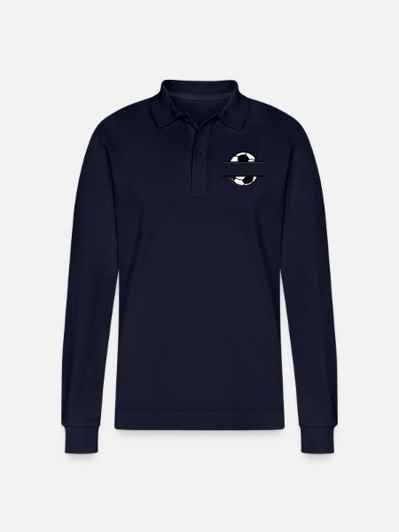 Fußball Soccer - Stanley/Stella Unisex Bio-Langarm-Poloshirt Prepster - Navy