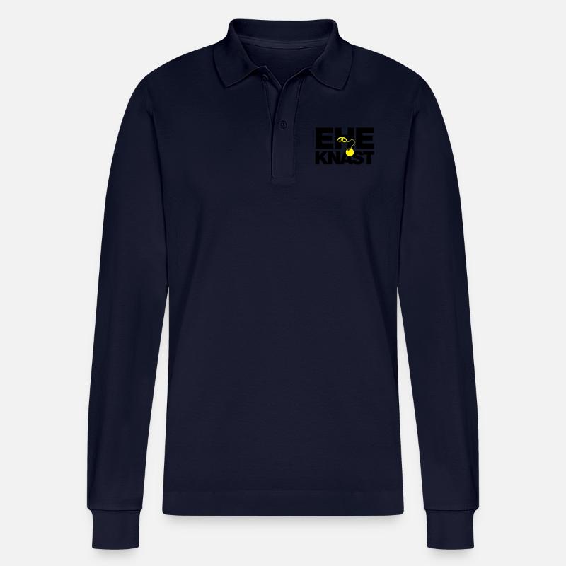 Ehe Knast - Stanley/Stella Unisex Bio-Langarm-Poloshirt Prepster - Navy