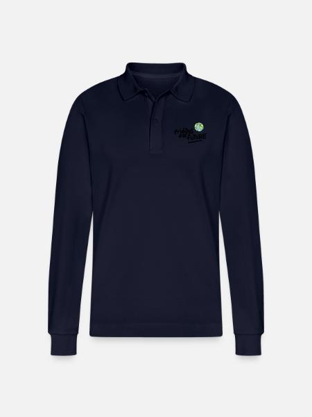 Fridays for Future - Stanley/Stella Unisex Bio-Langarm-Poloshirt Prepster - Navy