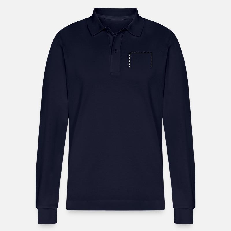 Handball Tor Neu - Stanley/Stella Unisex Bio-Langarm-Poloshirt Prepster - Navy