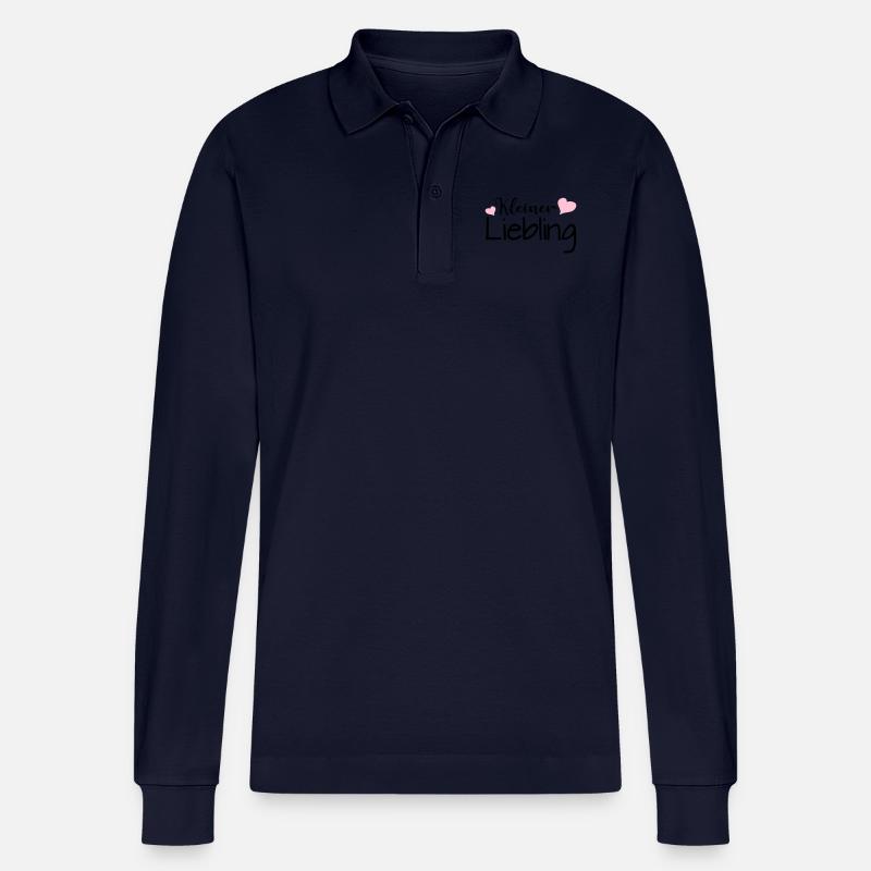 Kleiner Liebling - Stanley/Stella Unisex Bio-Langarm-Poloshirt Prepster - Navy