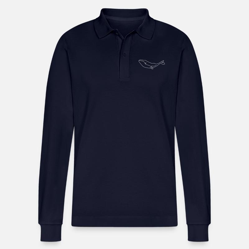 wal - Stanley/Stella Unisex Bio-Langarm-Poloshirt Prepster - Navy