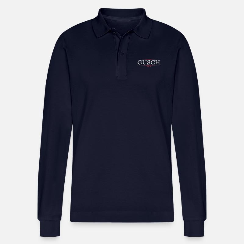 Gusch - Stanley/Stella Unisex Bio-Langarm-Poloshirt Prepster - Navy