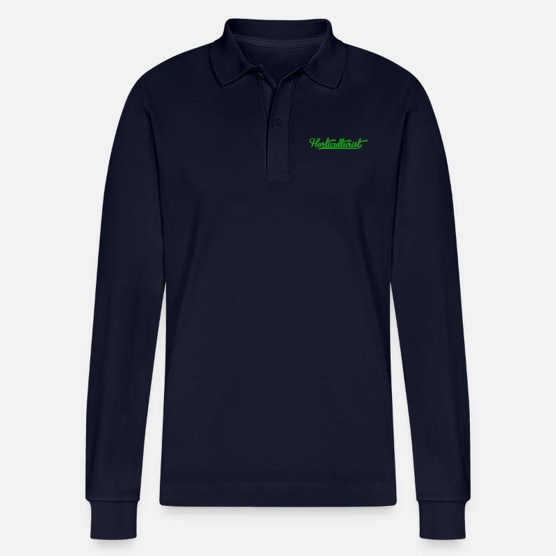 Gärtner - Stanley/Stella Unisex Bio-Langarm-Poloshirt Prepster - Navy