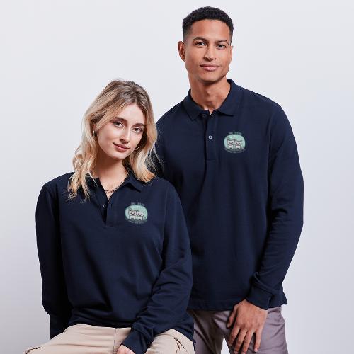One friend can change your whole life - Stanley/Stella Unisex Bio-Langarm-Poloshirt PREPSTER
