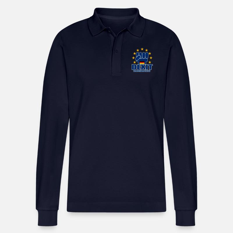 Dexit - Stanley/Stella Unisex Bio-Langarm-Poloshirt Prepster - Navy