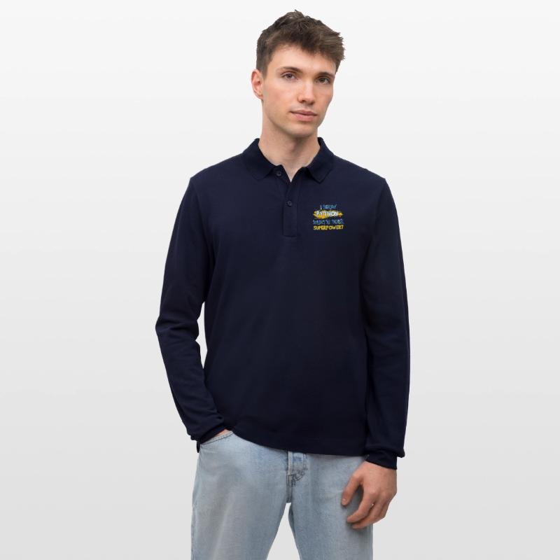 Stanley/Stella Unisex Bio-Langarm-Poloshirt Prepster