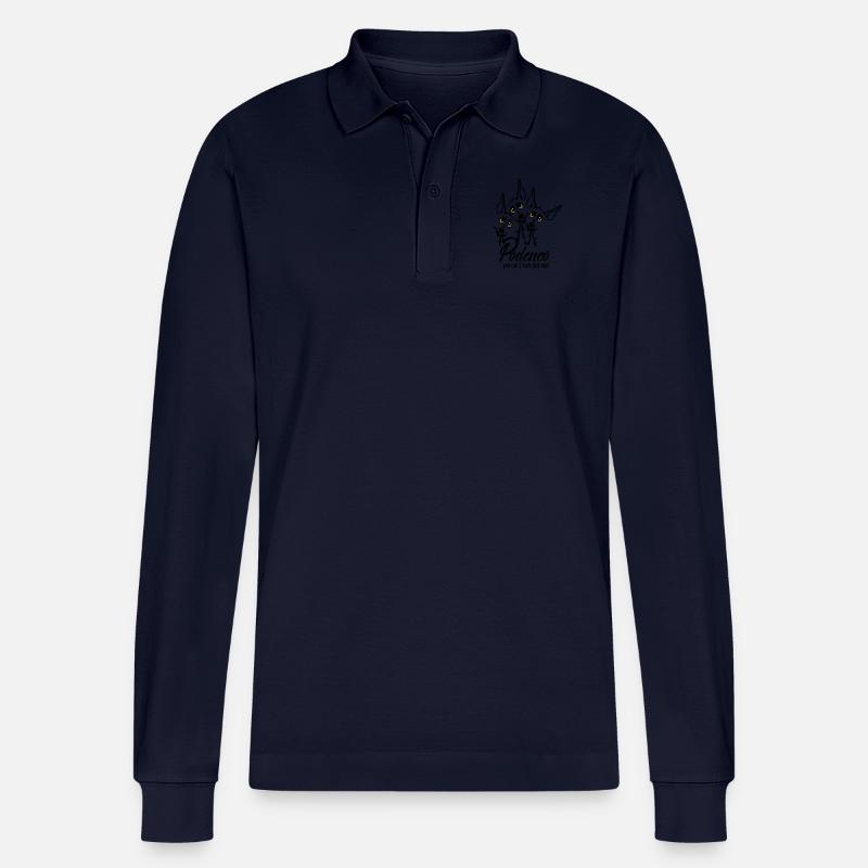 Podi Rudel - Stanley/Stella Unisex Bio-Langarm-Poloshirt Prepster - Navy