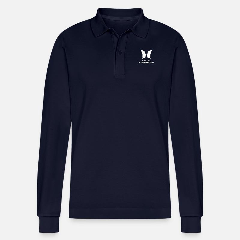 Single - Stanley/Stella Unisex Bio-Langarm-Poloshirt Prepster - Navy
