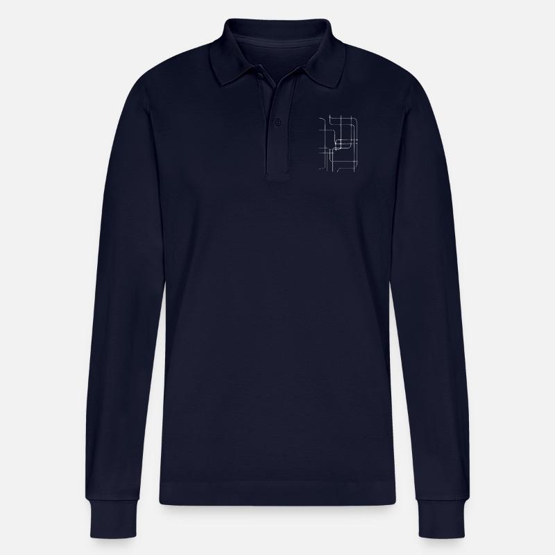 Trend - Stanley/Stella Unisex Bio-Langarm-Poloshirt Prepster - Navy