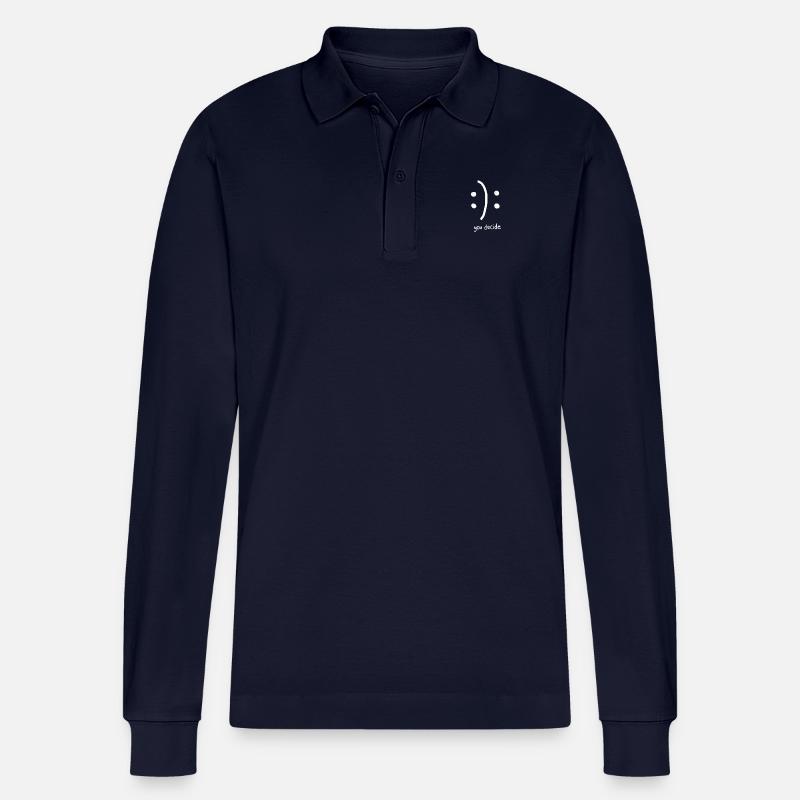 You Decide - Stanley/Stella Unisex Bio-Langarm-Poloshirt Prepster - Navy