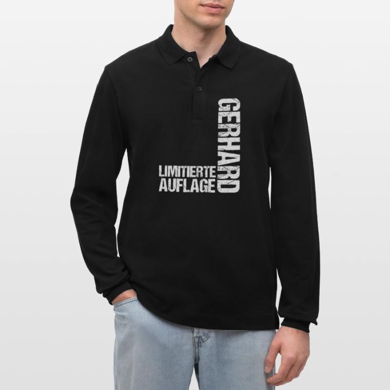 Gerhard Stanley/Stella Unisex Bio-Langarm-Poloshirt Prepster