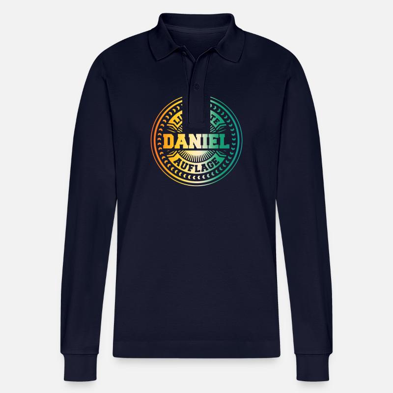 Daniel - Stanley/Stella Unisex Bio-Langarm-Poloshirt Prepster - Navy