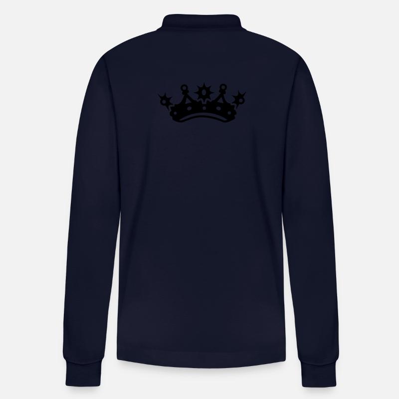 Diamant - Stanley/Stella Unisex Bio-Langarm-Poloshirt Prepster - Navy