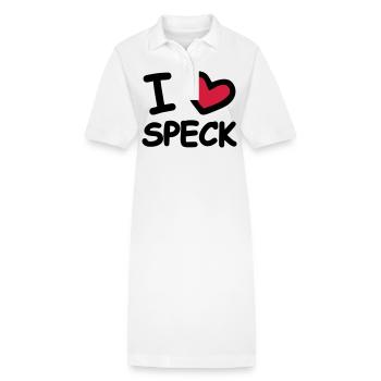 I Love Speck - Stanley/Stella Frauen Bio-Polokleid PAIGER - Weiß - Vorne
