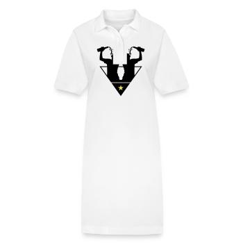 Drinker Team Bottle - Stanley/Stella PAIGER Organic Women’s Polo Dress - white - Front