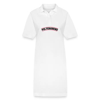 Enterrement de vie de garçon enterrement de vie de garçon - Robe polo bio PAIGER Stanley/Stella Femme - blanc - Devant