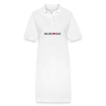Mallorca Squad Heart - Robe polo bio PAIGER Stanley/Stella Femme - blanc - Devant