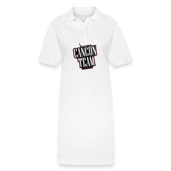 Cancun Team - Stanley/Stella Frauen Bio-Polokleid PAIGER - Weiß - Vorne