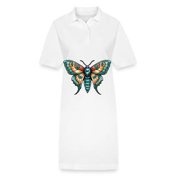 Motte Neo Traditional - Stanley/Stella Frauen Bio-Polokleid PAIGER - Weiß - Vorne