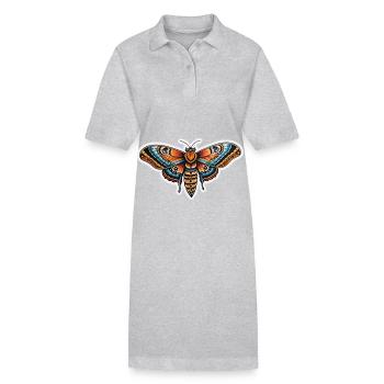 Motte Neo Traditional - Stanley/Stella Frauen Bio-Polokleid PAIGER - Schwarz - Vorne