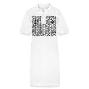 Neuer einzigartiger Stil - Stanley/Stella Frauen Bio-Polokleid PAIGER - Weiß - Vorne
