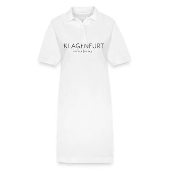 Klagenfurt, Carinthie, Autriche - Robe polo bio PAIGER Stanley/Stella Femme - blanc - Devant