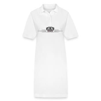 Krone Icon - Stanley/Stella Frauen Bio-Polokleid PAIGER - Weiß - Vorne