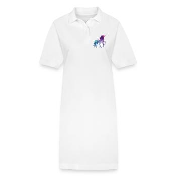 Einhorn - Stanley/Stella Frauen Bio-Polokleid PAIGER - Weiß - Vorne