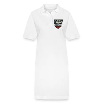 Rostock - Greif - Ville hanséatique de Rostock - Robe polo bio PAIGER Stanley/Stella Femme - blanc - Devant