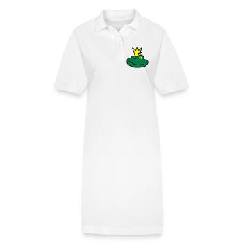 Der Prinz - Stanley/Stella Frauen Bio-Polokleid PAIGER - Weiß - Vorne