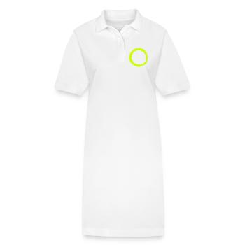 Kreis - Stanley/Stella Frauen Bio-Polokleid PAIGER - Weiß - Vorne