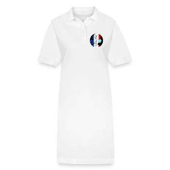 Freiheit - Stanley/Stella Frauen Bio-Polokleid PAIGER - Weiß - Vorne