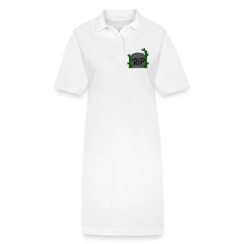 Zerreißen! Von Pousse2Bambou ! - Stanley/Stella Frauen Bio-Polokleid PAIGER - Weiß - Vorne