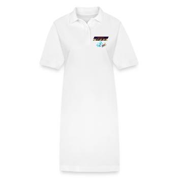 Fauler Kapitän - Stanley/Stella Frauen Bio-Polokleid PAIGER - Weiß - Vorne