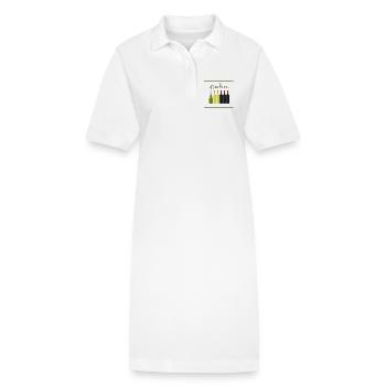 Kellermeister - Stanley/Stella Frauen Bio-Polokleid PAIGER - Weiß - Vorne