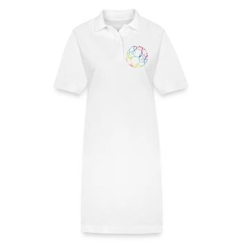 Fußball - Stanley/Stella Frauen Bio-Polokleid PAIGER - Weiß - Vorne