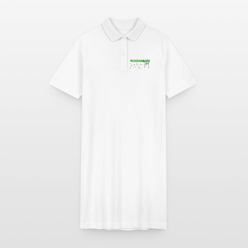 Programmer Developer Code Statement Scripting Stanley/Stella PAIGER Organic Women’s Polo Dress