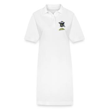 Météo Limousine - Robe polo bio PAIGER Stanley/Stella Femme - blanc - Devant