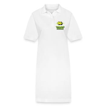 Klagende Wiener - Stanley/Stella Frauen Bio-Polokleid PAIGER - Weiß - Vorne