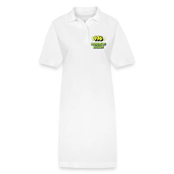 Klagen Mayotte - Stanley/Stella Frauen Bio-Polokleid PAIGER - Weiß - Vorne