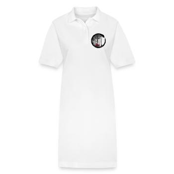 Le Petit Chaperon Rouge - Robe polo bio PAIGER Stanley/Stella Femme - blanc - Devant