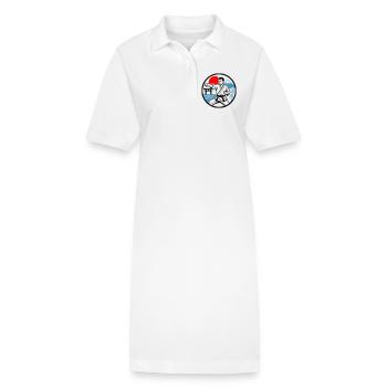 Karate Nature - Stanley/Stella PAIGER Organic Women’s Polo Dress - white - Front