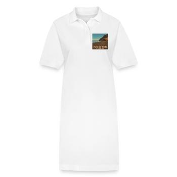 Playa del Ingles im Valle Gran Rey - Stanley/Stella Frauen Bio-Polokleid PAIGER - Weiß - Vorne