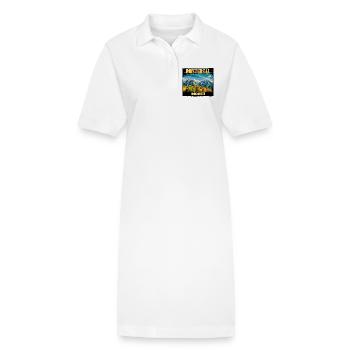 Pustertal Dolomiten - Stanley/Stella Frauen Bio-Polokleid PAIGER - Weiß - Vorne