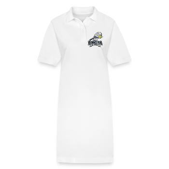 Lieber Bandeja Als Auszeit - Stanley/Stella Frauen Bio-Polokleid PAIGER - Weiß - Vorne