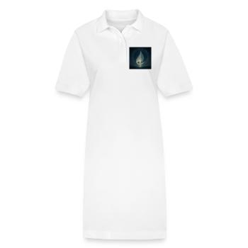 Opus Tertiem: Sails of Light - Stanley/Stella PAIGER Organic Women’s Polo Dress - white - Front