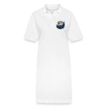 Adler - Stanley/Stella Frauen Bio-Polokleid PAIGER - Weiß - Vorne