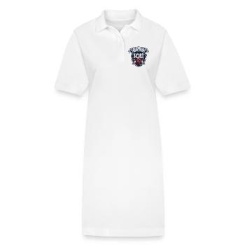 Dernière ligne de défense en soins intensifs - Soins intensifs rétro - Robe polo bio PAIGER Stanley/Stella Femme - blanc - Devant