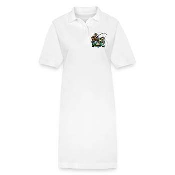 Pêcheurs Pêcheurs Chemise Pêche Pêche Hommes - Robe polo bio PAIGER Stanley/Stella Femme - blanc - Devant
